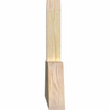 6/12 Pitch Portland Rough Sawn Timber Gable Bracket GBW060X15X0206POR00RDF