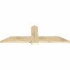 8/12 Pitch Eugene Rough Sawn Timber Gable Bracket GBW060X20X0206EUG00RDF