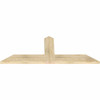 9/12 Pitch Portland Rough Sawn Timber Gable Bracket GBW060X22X0206POR00RDF