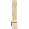 9/12 Pitch Portland Rough Sawn Timber Gable Bracket GBW060X22X0404POR00RDF