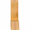 9/12 Pitch Portland Rough Sawn Timber Gable Bracket GBW060X22X0606POR00RWR
