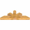 9/12 Pitch Richland Rough Sawn Timber Gable Bracket GBW060X22X0606RIC00RWR