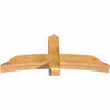 10/12 Pitch Bellingham Rough Sawn Timber Gable Bracket GBW060X25X0606BEL00RWR