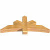 10/12 Pitch Alberta Rough Sawn Timber Gable Bracket GBW060X25X0606ALB00RWR