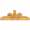 10/12 Pitch Richland Rough Sawn Timber Gable Bracket GBW060X25X0606RIC00RWR