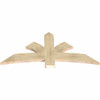 11/12 Pitch Davenport Rough Sawn Timber Gable Bracket GBW060X27X0206DAV00RDF