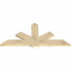 11/12 Pitch Kennewick Rough Sawn Timber Gable Bracket GBW060X27X0206KEN00RDF