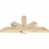 11/12 Pitch Kennewick Rough Sawn Timber Gable Bracket GBW060X27X0406KEN00RDF