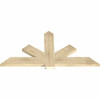 12/12 Pitch Kennewick Rough Sawn Timber Gable Bracket GBW060X30X0206KEN00RDF