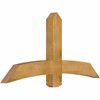 12/12 Pitch Bellingham Rough Sawn Timber Gable Bracket GBW060X30X0406BEL00RWR