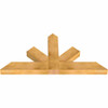 12/12 Pitch Saratoga Rough Sawn Timber Gable Bracket GBW060X30X0406SAR00RWR