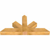 12/12 Pitch Saratoga Rough Sawn Timber Gable Bracket GBW060X30X0606SAR00RWR