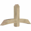 12/12 Pitch Bellingham Rough Sawn Timber Gable Bracket GBW060X30X0606BEL00RDF