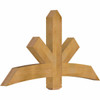 13/12 Pitch Alberta Rough Sawn Timber Gable Bracket GBW060X32X0406ALB00RWR