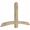 14/12 Pitch Bellingham Rough Sawn Timber Gable Bracket GBW060X35X0404BEL00RDF