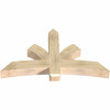 14/12 Pitch Davenport Rough Sawn Timber Gable Bracket GBW060X35X0606DAV00RDF