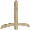 16/12 Pitch Bellingham Rough Sawn Timber Gable Bracket GBW060X40X0404BEL00RDF