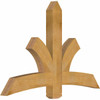 16/12 Pitch Davenport Rough Sawn Timber Gable Bracket GBW060X40X0406DAV00RWR