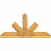 16/12 Pitch Saratoga Rough Sawn Timber Gable Bracket GBW060X40X0406SAR00RWR