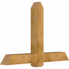 16/12 Pitch Eugene Rough Sawn Timber Gable Bracket GBW060X40X0606EUG00RWR