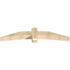 5/12 Pitch Bellingham Rough Sawn Timber Gable Bracket GBW072X15X0606BEL00RDF