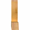 6/12 Pitch Portland Rough Sawn Timber Gable Bracket GBW072X18X0404POR00RWR