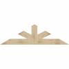 7/12 Pitch Saratoga Rough Sawn Timber Gable Bracket GBW072X21X0406SAR00RDF