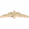 7/12 Pitch Davenport Rough Sawn Timber Gable Bracket GBW072X21X0606DAV00RDF