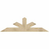 7/12 Pitch Saratoga Rough Sawn Timber Gable Bracket GBW072X21X0606SAR00RDF