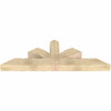 8/12 Pitch Richland Rough Sawn Timber Gable Bracket GBW072X24X0606RIC00RDF