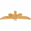 9/12 Pitch Alberta Rough Sawn Timber Gable Bracket GBW072X27X0406ALB00RWR