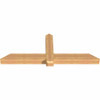9/12 Pitch Eugene Smooth Timber Gable Bracket GBW072X27X0606EUG00SWR