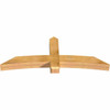 9/12 Pitch Bellingham Rough Sawn Timber Gable Bracket GBW072X27X0606BEL00RWR