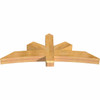 9/12 Pitch Alberta Rough Sawn Timber Gable Bracket GBW072X27X0606ALB00RWR