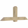 9/12 Pitch Eugene Rough Sawn Timber Gable Bracket GBW072X27X0606EUG00RDF