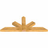 10/12 Pitch Saratoga Rough Sawn Timber Gable Bracket GBW072X30X0406SAR00RWR