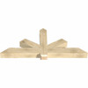 10/12 Pitch Kennewick Rough Sawn Timber Gable Bracket GBW072X30X0606KEN00RDF