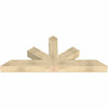 10/12 Pitch Saratoga Rough Sawn Timber Gable Bracket GBW072X30X0606SAR00RDF