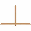 15/12 Pitch Eugene Smooth Timber Gable Bracket GBW072X45X0404EUG00SWR
