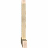 15/12 Pitch Portland Rough Sawn Timber Gable Bracket GBW072X45X0406POR00RDF
