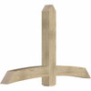 15/12 Pitch Bellingham Rough Sawn Timber Gable Bracket GBW072X45X0606BEL00RDF