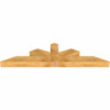 6/12 Pitch Saratoga Rough Sawn Timber Gable Bracket GBW084X21X0606SAR00RWR