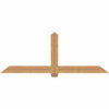 9/12 Pitch Eugene Smooth Timber Gable Bracket GBW084X31X0206EUG00SWR
