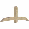 9/12 Pitch Bellingham Rough Sawn Timber Gable Bracket GBW084X31X0606BEL00RDF