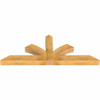 9/12 Pitch Richland Rough Sawn Timber Gable Bracket GBW084X31X0606RIC00RWR