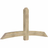 11/12 Pitch Bellingham Rough Sawn Timber Gable Bracket GBW084X38X0406BEL00RDF