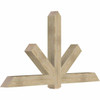 13/12 Pitch Kennewick Rough Sawn Timber Gable Bracket GBW084X45X0606KEN00RDF