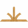 13/12 Pitch Richland Rough Sawn Timber Gable Bracket GBW084X45X0606RIC00RWR