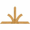 14/12 Pitch Richland Rough Sawn Timber Gable Bracket GBW084X49X0406RIC00RWR