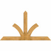 14/12 Pitch Richland Rough Sawn Timber Gable Bracket GBW084X49X0606RIC00RWR